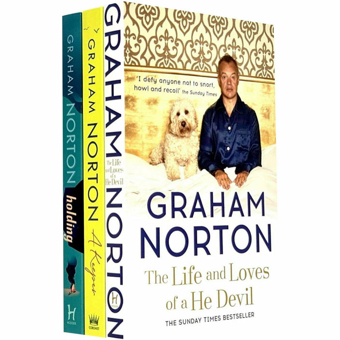 Graham Norton Collection 3 Books Set (A Keeper, Holding, The Life and Loves of a He Devil) - The Book Bundle