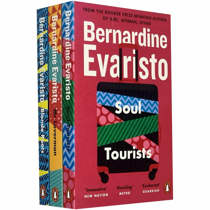 Bernardine Evaristo 3 Books Set Pack Soul Tourists, Mr Loverman, Blonde Roots - The Book Bundle