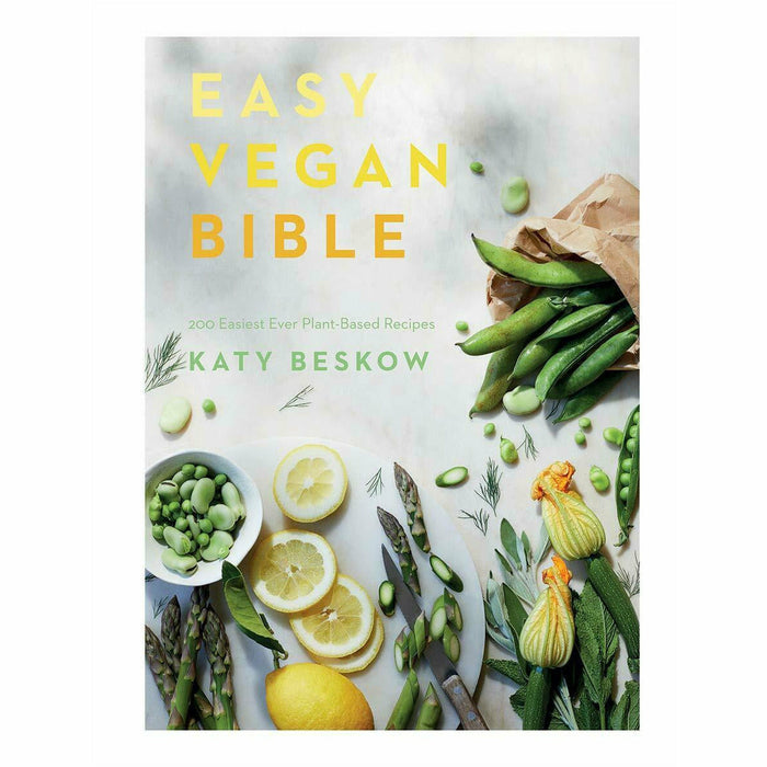 Easy Vegan Bible by Katy Beskow, Quick & Easy Meals Hardback - The Book Bundle