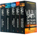 Courtney Family Novels Series 9-13 Books Collection Set By Wilbur Smith(Birds of Prey, Monsoon, Blue Horizon, The Triumph of the Sun & Assegai) - The Book Bundle