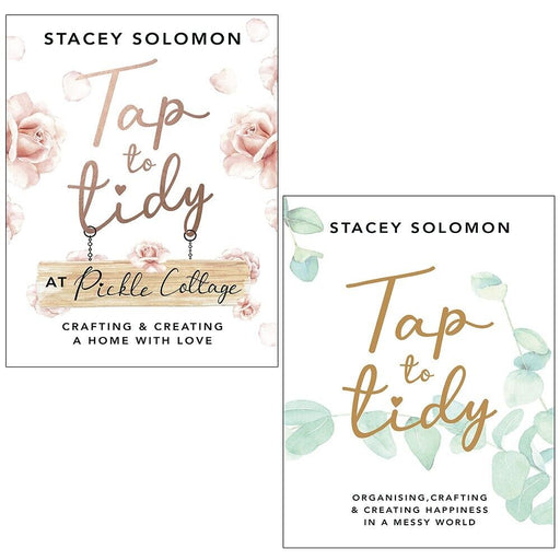 Tap to Tidy Stacey Solomon Collection 2 Books Set Pickle Cottage, Organising - The Book Bundle