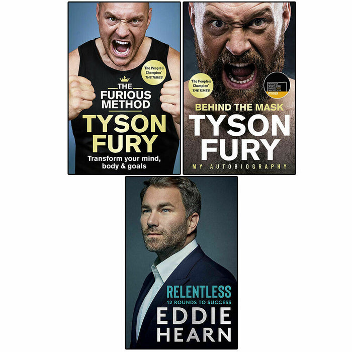 The Furious, Behind, Relentless 3 Books Collection Set Hardback NEW - The Book Bundle