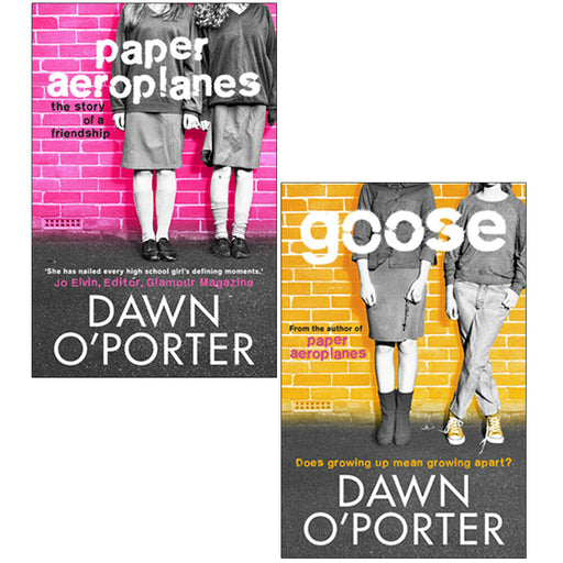 Paper Aeroplanes Series by Dawn O'Porter 2 Books Collection Set Goose - The Book Bundle