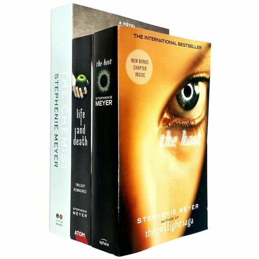 Stephenie Meyer Collection 3 Books Set (The Chemist, Life and Death, The Host) - The Book Bundle