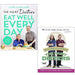 Hairy Dieters Eat Well Every Day, Hairy Dieters Dave Myers ,Si King 2 Books Collection  Set - The Book Bundle
