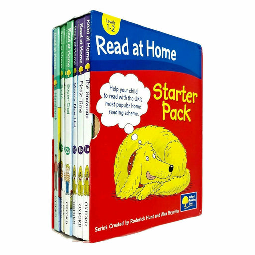 Read at Home Starter Pack Oxford Reading Tree Levels 1-2 Collection Box set - The Book Bundle