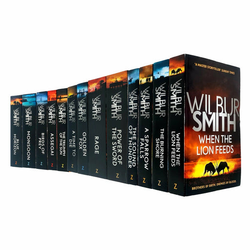 The Courtney Series 1-13 Books Collection Set by Wilbur Smith - The Book Bundle