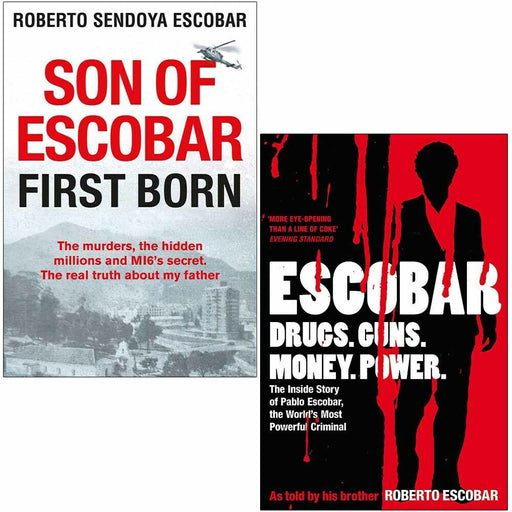 Son of Escobar and Escobar 2 Books Collection Set, Gang Violence NEW - The Book Bundle