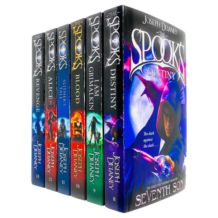 The Spooks Books 8 - 13 Wardstone Chronicles Collection Set by Joseph Delaney - The Book Bundle