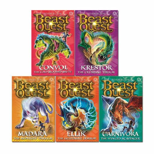 Beast Quest Series 7 Box Set Books 1 - 6 Collection - The Book Bundle
