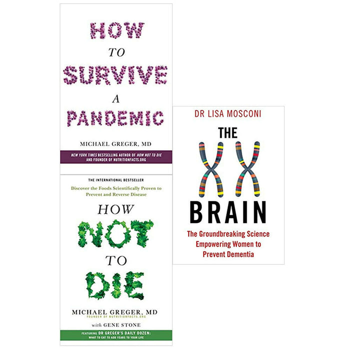 How to Survive a Pandemic,How Not To Die,The XX 3 Books Collection Set - The Book Bundle