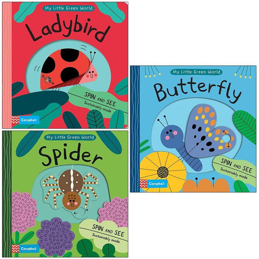 My Little Green World Series Collection 3 Books Set by Campbell Books | Ladybird - The Book Bundle