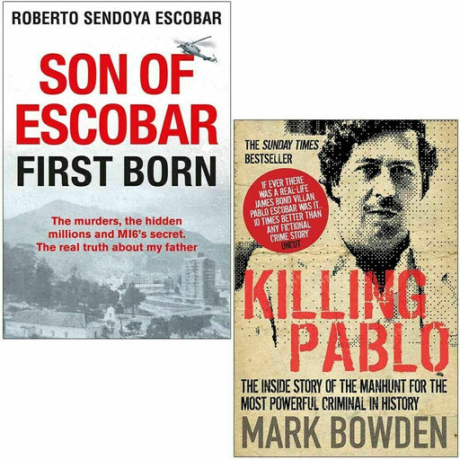 Son of Escobar and Killing Pablo 2 Book Collection Set - The Book Bundle
