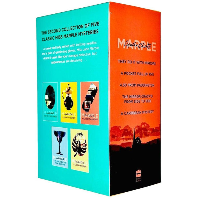 Miss Marple Mysteries Series Books 6 - 10 Collection Set by Agatha Christie - The Book Bundle