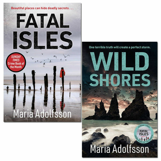 Doggerland Series 2 Books Collection Set by Maria Adolfsson (Fatal Isles, Wild Shores) - The Book Bundle
