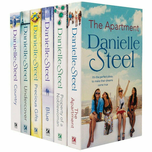 Danielle Steel Series 1 Collection 6 Books Set (The Apartment, Blue, Precious Gifts, Noblewoman, Undercover, Country) - The Book Bundle