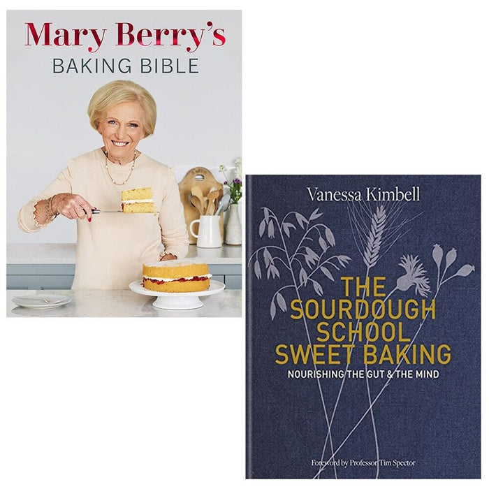 Mary Berry Baking Bible, Sourdough School Vanessa Kimbell 2 Books Set - The Book Bundle