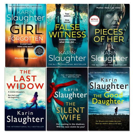 Karin Slaughter Collection 6 Books Set Good Daughter, Last Widow, Silent Wife - The Book Bundle