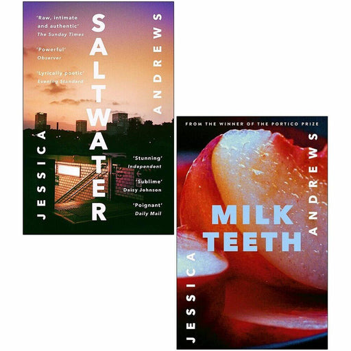 Jessica Andrews 2 Books Collection Set [Saltwater: Winner and Milk Teeth] - The Book Bundle
