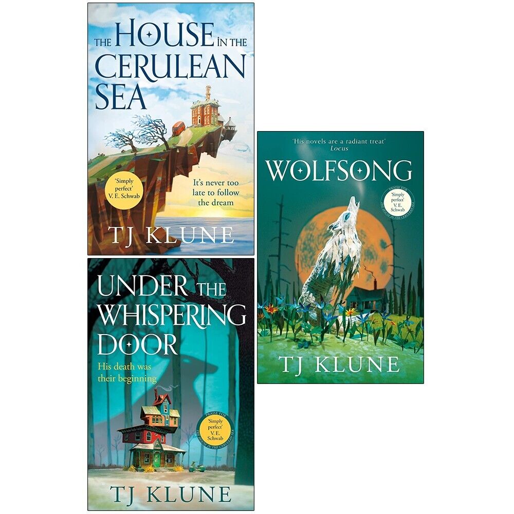 TJ Klune 3 Books Collection Set House in the Cerulean Sea, Under
