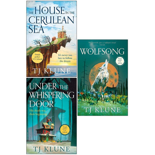 TJ Klune 3 Books Collection Set House in the Cerulean Sea, Under The Whispering - The Book Bundle