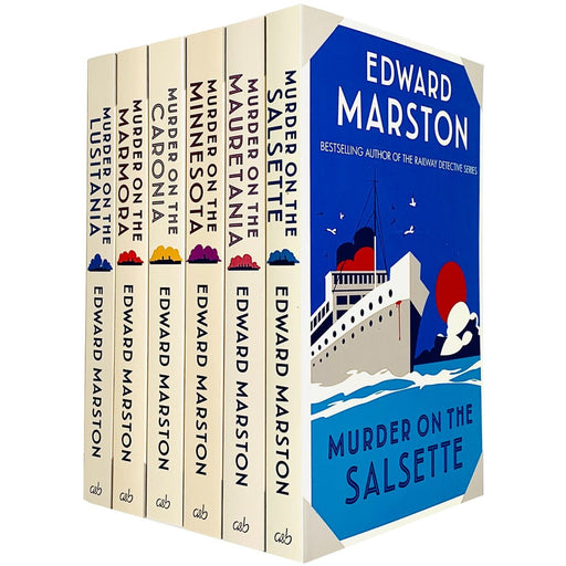 Edward Marston Ocean Liner Mysteries Collection 6 Books Set - The Book Bundle