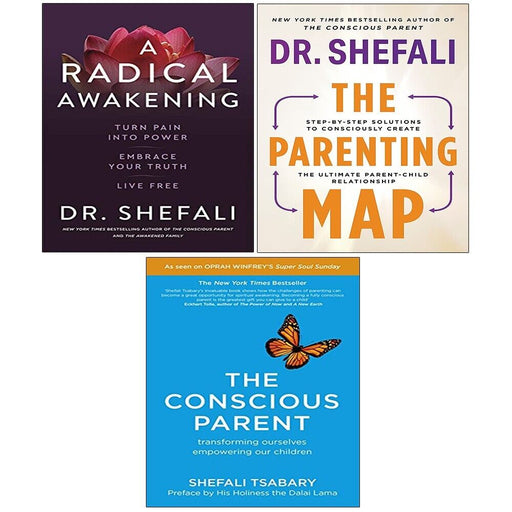 Dr Shefali Tsabary Collection 3 Books Set A Radical Awakening, Conscious Parent - The Book Bundle