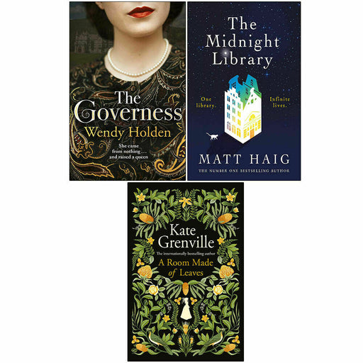 The Governess, The Midnight Library,A Room Made of Leaves 3 Books Collection - The Book Bundle