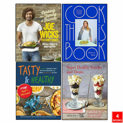 Cooking for Family, Cook This Book, Tasty & Healthy, Super Healthy 4 Books Set - The Book Bundle