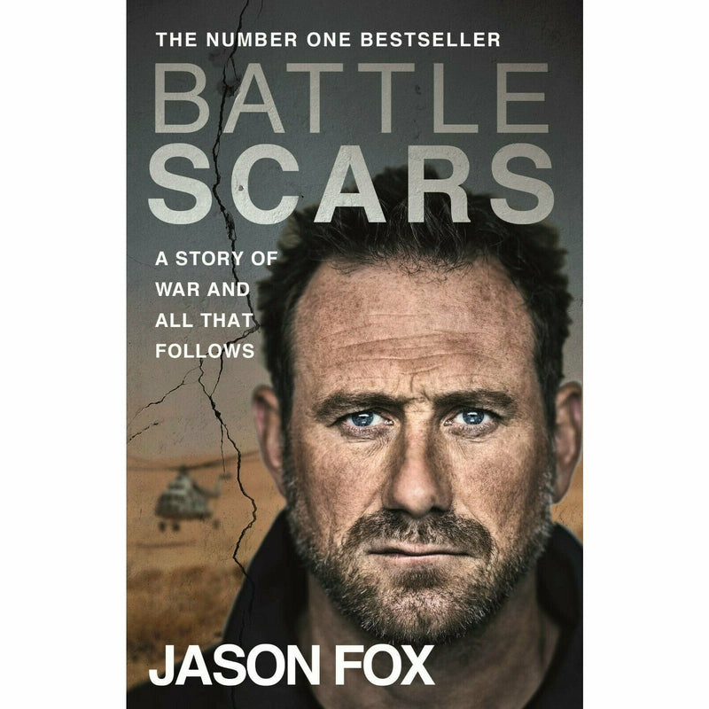 First Man In & Battle Scars 2-book collection set by HarperCollins, featuring paperback editions by Ant Middleton and Jason Fox.