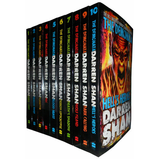 Darren Shan The Demonata 10 Books Collection Pack Set Brand New Demon - The Book Bundle
