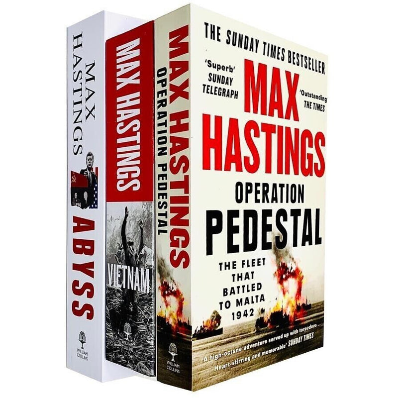 Max Hastings 3 Books Collection Set Vietnam, Chastise, Korean War - The Book Bundle