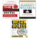 Deficit Myth Stephanie Kelton,Work Rules Laszlo Bock, Market Wizards 3 Books Set - The Book Bundle
