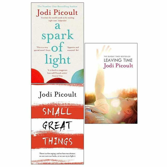 A Spark of Light, Small Great Things, Leaving Time 3 Books Collection Set - The Book Bundle