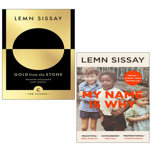 Lemn Sissay Collection 2 Books Set Gold from the Stone, My Name Is Why Paperback - The Book Bundle