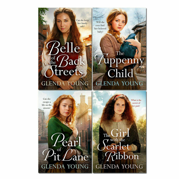 Glenda Young 4 Books Collection Set Pearl of Pit Lane, Belle of the Back Streets - The Book Bundle