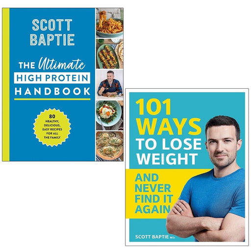 Scott Baptie Collection 2 Books Set 101 Ways to Lose Weight,Ultimate High Protei - The Book Bundle