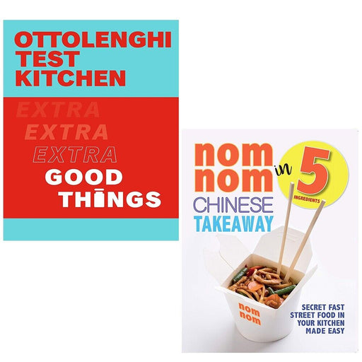 Yotam Ottolenghi Test Kitchen, Nom Nom Chinese Takeaway Iota 2 Books Set - The Book Bundle