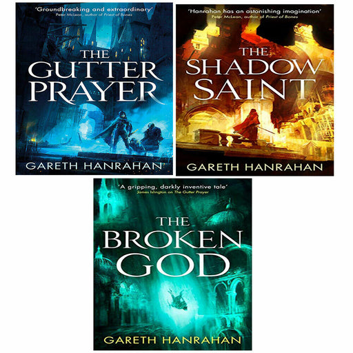 Black Iron Legacy Gareth Hanrahan Collection 3 Books Set Gutter Prayer,Broken - The Book Bundle