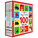 My First 100 Box Set 4 Books Collection (First 100 Words, Numbers Colors Shapes, First 100 Animals & First 100 things that Go) - The Book Bundle