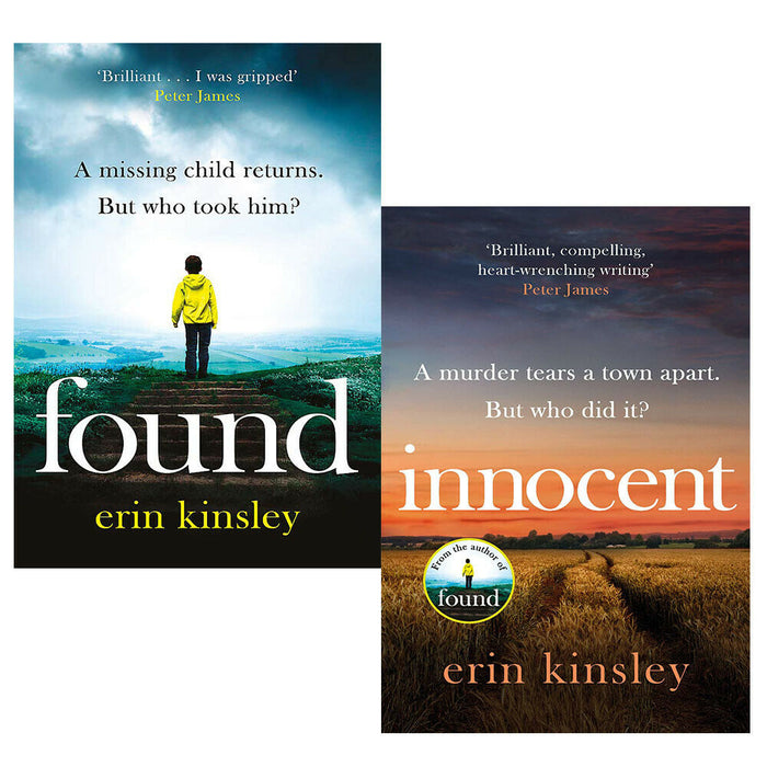 Erin Kinsley 2 Books Collection Set Found most (Emotional, Innocent) - The Book Bundle