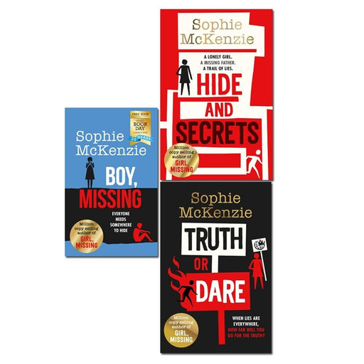 Sophie McKenzie 3 Books Collection Truth or Dare, Hide and Secrets, Boy Missing - The Book Bundle