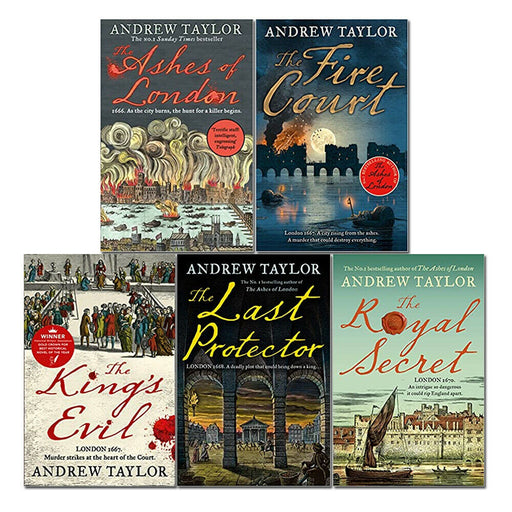 James Marwood & Cat Lovett Series 5 Books Collection Set by Andrew Taylor - The Book Bundle