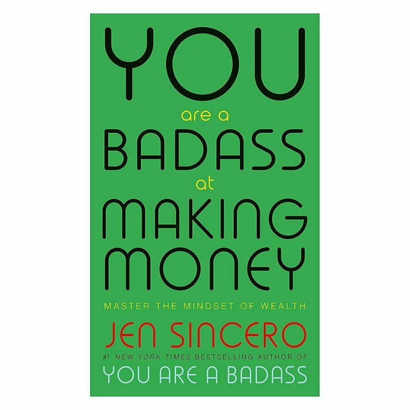 Jen Sincero 2 Books Collection Set Badass Habits, You Are a Badass Paperback NEW - The Book Bundle