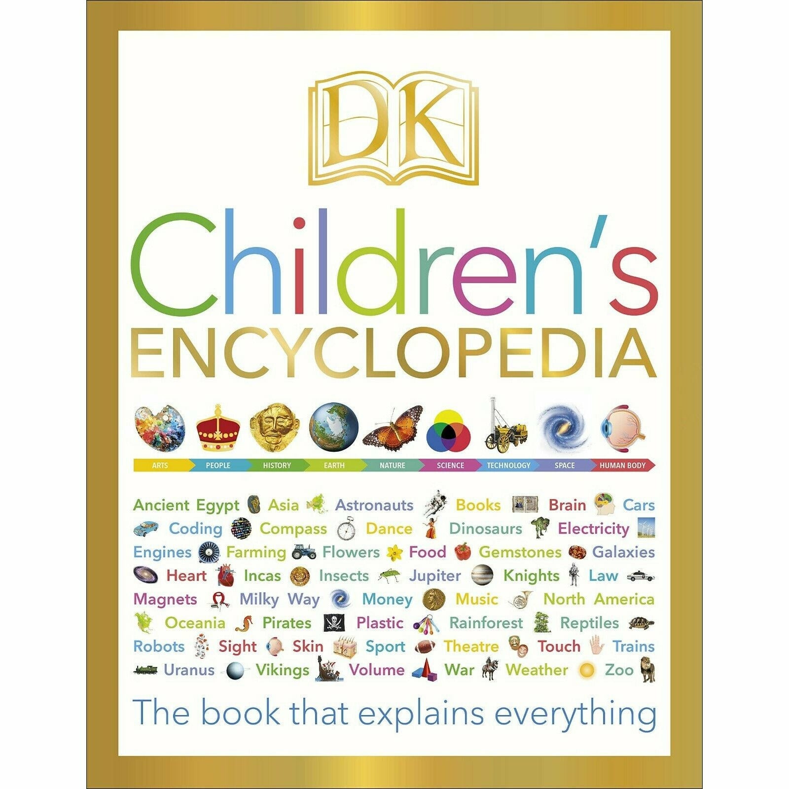 Book　Explains　Encyclopedia:　Bundle　The　DK　that　Hardcover　Everything　By　The　Book　DK　Children's