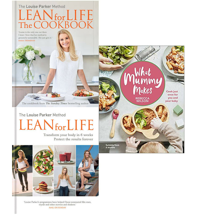 Lean for Life,The Cookbook,What Mummy Makes 3 Books Collection Set - The Book Bundle