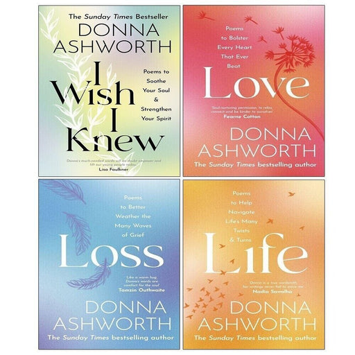 Donna Ashworth Collection 4 Books Set Loss, Life,I Wish I Knew, Love - The Book Bundle