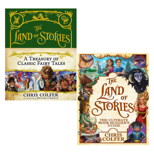 A Treasury of Classic Fairy Tales & Ultimate Book Hugger's Guide 2 Books Collection Set - The Book Bundle