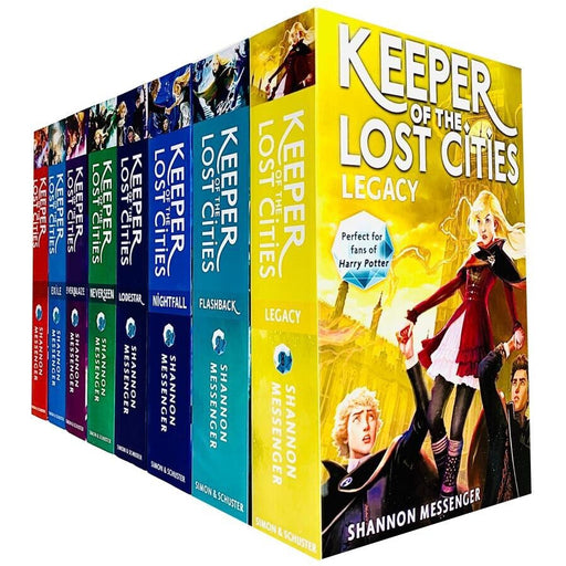 Keeper of the Lost Cities Series Volume 1 - 8 Books Set by Shannon Messenger - The Book Bundle