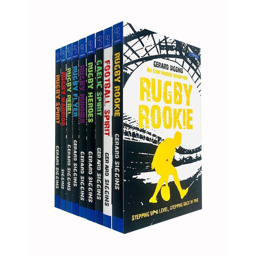 Rugby Spirit Series 9 Books Collection Set by Gerard Siggins Pack | Rugby Rookie - The Book Bundle